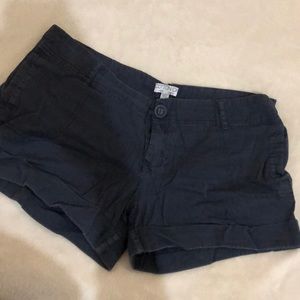 Navy blue shorts